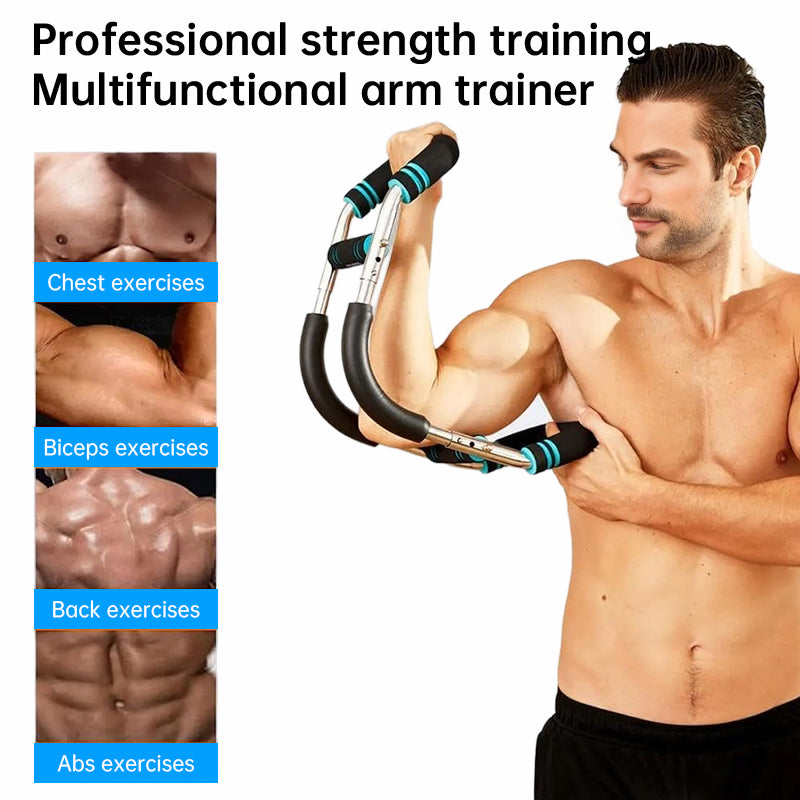 🏋️‍♂️ Állítható Rugós Karerősítő – Mell, Alkar, Tricepsz és Hasizom Edzéséhez